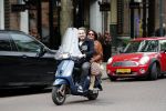 Amsterdam 17 mei 2019
Jelle Feenstra met zijn moeder op vespa scooter.