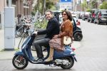 Amsterdam 17 mei 2019
Jelle Feenstra met zijn moeder op vespa scooter.