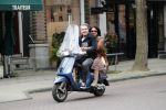 Amsterdam 17 mei 2019
Jelle Feenstra met zijn moeder op vespa scooter.