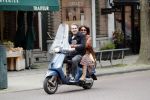 Amsterdam 17 mei 2019
Jelle Feenstra met zijn moeder op vespa scooter.