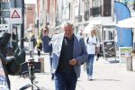 Volendam 22 mei 2019
Boekpresentatie Keje Molenaar bij dine en wine op de dijk in Volendam. Jan Smit presenteert het.
Matthijs de Ligt is er met zijn vriendin Annekee Molenaar. Joep Schreuder