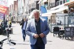 Volendam 22 mei 2019
Boekpresentatie Keje Molenaar bij dine en wine op de dijk in Volendam. Jan Smit presenteert het.
Matthijs de Ligt is er met zijn vriendin Annekee Molenaar. Joep Schreuder