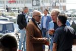 Volendam 22 mei 2019
Boekpresentatie Keje Molenaar bij dine en wine op de dijk in Volendam. Jan Smit presenteert het.
 John v d Heuvel (met beveiliging) en Maarten Spanjer