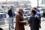 Volendam 22 mei 2019
Boekpresentatie Keje Molenaar bij dine en wine op de dijk in Volendam. Jan Smit presenteert het.
 John v d Heuvel (met beveiliging) en Maarten Spanjer