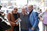 Volendam 22 mei 2019
Boekpresentatie Keje Molenaar bij dine en wine op de dijk in Volendam. Jan Smit presenteert het.
 John v d Heuvel (met beveiliging) en Maarten Spanjer