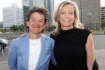 Amsterdam 25 mei 2019
Amsterdam dam diner tbv het aidsfonds in AFAS live. Kajsa Ollongren en partner Irene van den Brekel