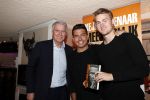 Volendam 22 mei 2019
Boekpresentatie Keje Molenaar bij dine en wine op de dijk in Volendam. Jan Smit presenteert het.