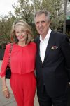 Hoofddorp 3 juni 2019
Society lunch bij Claus party house. Leo Claus met vrouw