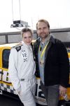 Zandvoort 18 mei 2019
Jumbo racedagen op circuit Zandvoort 
met oa aanwezig Marly v d Velden met man Mike Meijer