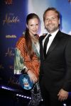 Hilversum 21 mei 2019
Premiere Aladdin in hilversum. marly v d Velden kwam met partner Mike