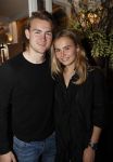 Volendam 22 mei 2019
Boekpresentatie Keje Molenaar bij dine en wine op de dijk in Volendam. Jan Smit presenteert het.
Matthijs de Ligt is er met zijn vriendin Annekee Molenaar