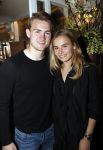 Volendam 22 mei 2019
Boekpresentatie Keje Molenaar bij dine en wine op de dijk in Volendam. Jan Smit presenteert het.
Matthijs de Ligt is er met zijn vriendin Annekee Molenaar