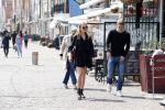Volendam 22 mei 2019
Boekpresentatie Keje Molenaar bij dine en wine op de dijk in Volendam. Jan Smit presenteert het.
Matthijs de Ligt is er met zijn vriendin Annekee Molenaar