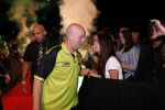 Zwolle 26 mei 2019
Raymond v Barneveld VS Michael v Gerwen op the dutch masters.
Michael zijn vrouw Daphne v Gerwen en Raymond zijn nieuwe vriendin Julia zijn ook aanwezig alsmede de manager van raymond , Jerry v Vianen