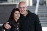 Zwolle 26 mei 2019
Raymond v Barneveld VS Michael v Gerwen op the dutch masters.
Michael zijn vrouw Daphne v Gerwen en Raymond zijn nieuwe vriendin Julia zijn ook aanwezig alsmede de manager van raymond , Jerry v Vianen