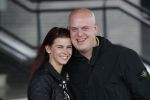 Zwolle 26 mei 2019
Raymond v Barneveld VS Michael v Gerwen op the dutch masters.
Michael zijn vrouw Daphne v Gerwen en Raymond zijn nieuwe vriendin Julia zijn ook aanwezig alsmede de manager van raymond , Jerry v Vianen