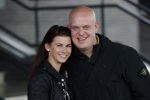 Zwolle 26 mei 2019
Raymond v Barneveld VS Michael v Gerwen op the dutch masters.
Michael zijn vrouw Daphne v Gerwen en Raymond zijn nieuwe vriendin Julia zijn ook aanwezig alsmede de manager van raymond , Jerry v Vianen