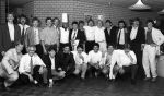 Eindhoven, 12 April 1988 diner t.g.v. het kampioenschap bij Rest. De Tongelreep van Jos v Sambeek
met de voltallige selektie van PSV met o.a.:
Addick Koot Guus Hiddink Hallvar Thoresen Berry v Aerle Willy v d Kerkhof Jos v Sambeek Soren Lerby Ronald Koeman Frank Arnesen Eric Gerets Ivan Nielsen Anton Janssen Hans v Breukelen Hans Dorjee Eric Viscaal Hans Gilhaus Jan Heintze Gerald Vanenburg Patrick Lodewijks en Wim Kieft.
V.n.r. en van boven naar onder