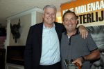 Volendam 22 mei 2019
Boekpresentatie Keje Molenaar bij dine en wine op de dijk in Volendam. Jan Smit presenteert het.
Matthijs de Ligt is er met zijn vriendin Annekee Molenaar Pier Tol