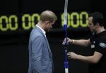 Den Haag 9 mei 2019
Prince Harry aanwezig bij  de presentatie van de Invictus Games The Hague 2020. Over precies een jaar wordt het sportevenement voor fysiek en mentaal gewonde militairen in het Haagse Zuiderpark gehouden. Prins Harry en ook Prinses Margriet zijn aanwezig.