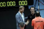 Den Haag 9 mei 2019
Prince Harry aanwezig bij  de presentatie van de Invictus Games The Hague 2020. Over precies een jaar wordt het sportevenement voor fysiek en mentaal gewonde militairen in het Haagse Zuiderpark gehouden. Prins Harry en ook Prinses Margriet zijn aanwezig.