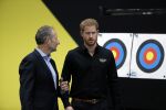Den Haag 9 mei 2019
Prince Harry aanwezig bij  de presentatie van de Invictus Games The Hague 2020. Over precies een jaar wordt het sportevenement voor fysiek en mentaal gewonde militairen in het Haagse Zuiderpark gehouden. Prins Harry en ook Prinses Margriet zijn aanwezig. Voorzitter Luitenant Generaal b.d. Mart de Kruif ontving Prince Harry