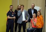Den Haag 9 mei 2019
Prince Harry aanwezig bij  de presentatie van de Invictus Games The Hague 2020. Over precies een jaar wordt het sportevenement voor fysiek en mentaal gewonde militairen in het Haagse Zuiderpark gehouden. Prins Harry en ook Prinses Margriet zijn aanwezig. Voorzitter Luitenant Generaal b.d. Mart de Kruif ontving Prince Harry