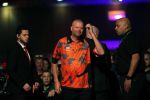 Zwolle 26 mei 2019
Raymond v Barneveld VS Michael v Gerwen op the dutch masters.
Michael zijn vrouw Daphne v Gerwen en Raymond zijn nieuwe vriendin Julia zijn ook aanwezig alsmede de manager van raymond , Jerry v Vianen