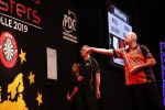 Zwolle 26 mei 2019
Raymond v Barneveld VS Michael v Gerwen op the dutch masters.
Michael zijn vrouw Daphne v Gerwen en Raymond zijn nieuwe vriendin Julia zijn ook aanwezig alsmede de manager van raymond , Jerry v Vianen