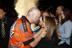 Zwolle 26 mei 2019
Raymond v Barneveld VS Michael v Gerwen op the dutch masters.
Michael zijn vrouw Daphne v Gerwen en Raymond zijn nieuwe vriendin Julia Evans  zijn ook aanwezig alsmede de manager van raymond , Jerry v Vianen