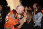 Zwolle 26 mei 2019
Raymond v Barneveld VS Michael v Gerwen op the dutch masters.
Michael zijn vrouw Daphne v Gerwen en Raymond zijn nieuwe vriendin Julia Evans  zijn ook aanwezig alsmede de manager van raymond , Jerry v Vianen