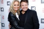 Blaricum 13 mei 2019
Free a girl gala in the red sun in Blaricum. 
Rene Froger en zijn vrouw Natasja Froger