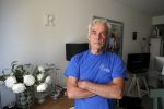 Sluis 6 juni 2019
Robert Weijers de ex partner van Rob Verlinden in zijn huisje in Sluis en met zijn hond en camper.