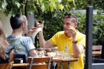 Amsterdam 27 mei 2019
Rolf Snoeren met zijn partner op terras.