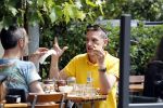 Amsterdam 27 mei 2019
Rolf Snoeren met zijn partner op terras.