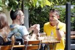 Amsterdam 27 mei 2019
Rolf Snoeren met zijn partner op terras.