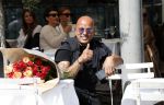 Amsterdam 23 mei 2019
Steve te Pas en John Karthaus  op terras.
