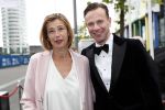 Amsterdam 25 mei 2019
Amsterdam dam diner tbv het aidsfonds in AFAS live. Sven Sauve met een vriendin