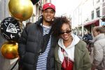 Amsterdam 9 mei 2019
Opening expositie Selwyn Senatori.B Veronica v Hoogdalem met vriend Nigel Williams ( Rapper Digitzz)
