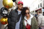 Amsterdam 9 mei 2019
Opening expositie Selwyn Senatori.B Veronica v Hoogdalem met vriend Nigel Williams ( Rapper Digitzz)