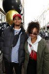 Amsterdam 9 mei 2019
Opening expositie Selwyn Senatori.B Veronica v Hoogdalem met vriend Nigel Williams ( Rapper Digitzz)