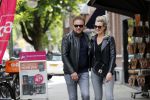 Amsterdam 27 mei 2019
Wesly Bronkhorst met zijn vriendin op de cornelis schuytstraat.