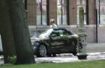 Amsterdam 14 mei 2020
Astrid Joosten arriveert bij haar huis .