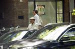 Amsterdam 14 mei 2020
Astrid Joosten arriveert bij haar huis .