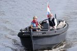 25 Mei 2020 Caroline Tensen met haar man in de sloep