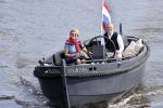 25 Mei 2020 Caroline Tensen met haar man in de sloep