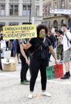 Amsterdam 1 juni 2020
Demonstratie op de dam tegen politiegeweld tegen donkere mensen naar aanleiding van de dood van George Floyd door poltieman in USA