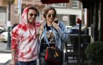 Amsterdam 14 mei 2020
Djarno Hofland met zijn vriendin Manon Kool op de cornelis schuytstraat