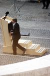 Amsterdam 4 mei 2020
Dodenherdenking op de dam zonder publiek vanwege Corona . Koning Willem Alexander Koningin Maxima Femke Halsema Gerdi Verbeet en Marc Rutte zijn aanwezig . Er ston veel politie aan de zijkanten en op de daken .