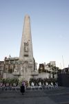 Amsterdam 4 mei 2020
Dodenherdenking op de dam zonder publiek vanwege Corona . Koning Willem Alexander Koningin Maxima Femke Halsema Gerdi Verbeet en Marc Rutte zijn aanwezig . Er ston veel politie aan de zijkanten en op de daken .
